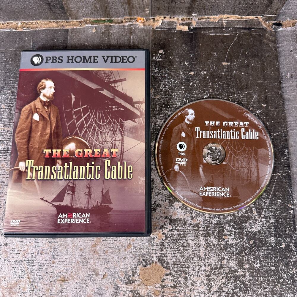 The Great Transatlantic Cable - American Experience - 2005 PBS DVD -